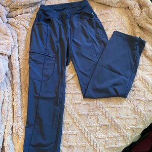 Navy blue scrub pants